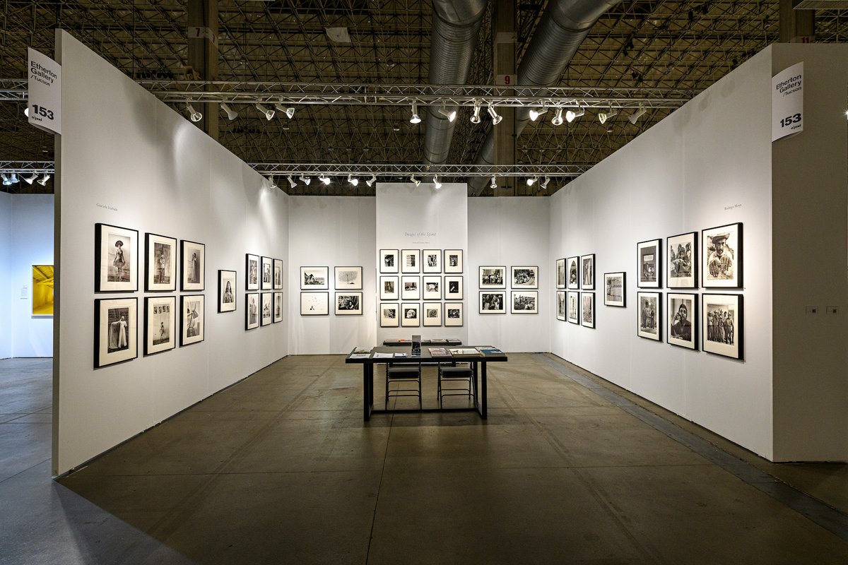 For the friends of @ethertongallery  who couldn't be with us at @expochicago -- we had a blast! Here is a shot of the EG booth, w/ photos by @gracielaiturbide, @rodrigomoya, @katihorna & @tinamodotti.