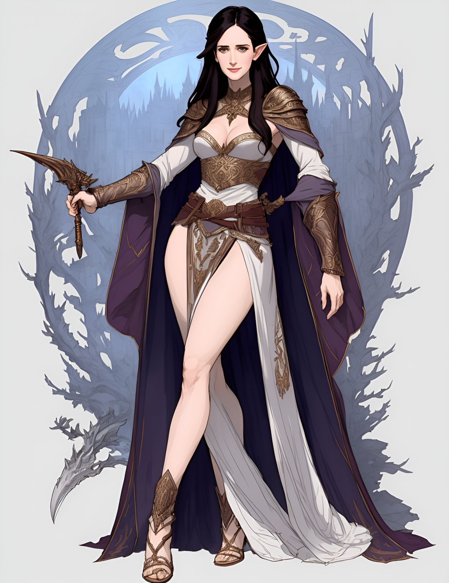 2ndGenDM's tweet image. Your first character (in a game, forum, or story) says a lot about you - who were they?

I'll go first!
I played an Elf Druid "Malcomdra" on a pilgrimage to cure a disease that beset her homeland and people.