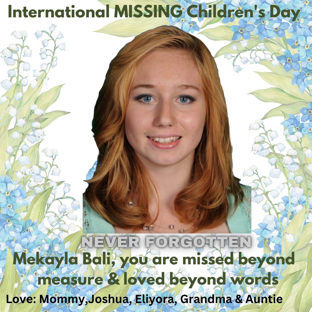 mekayla_bali's tweet photo. #internationalmissingchildrensday #missingchildren #missedbeyondmeasure #lovedbeyondwords #missing #missingchildren #mekayla_bali #mekaylabali #yorktonsk #saskatchewan #yqr #thursdaymorning https://t.co/utLB9XpL6X