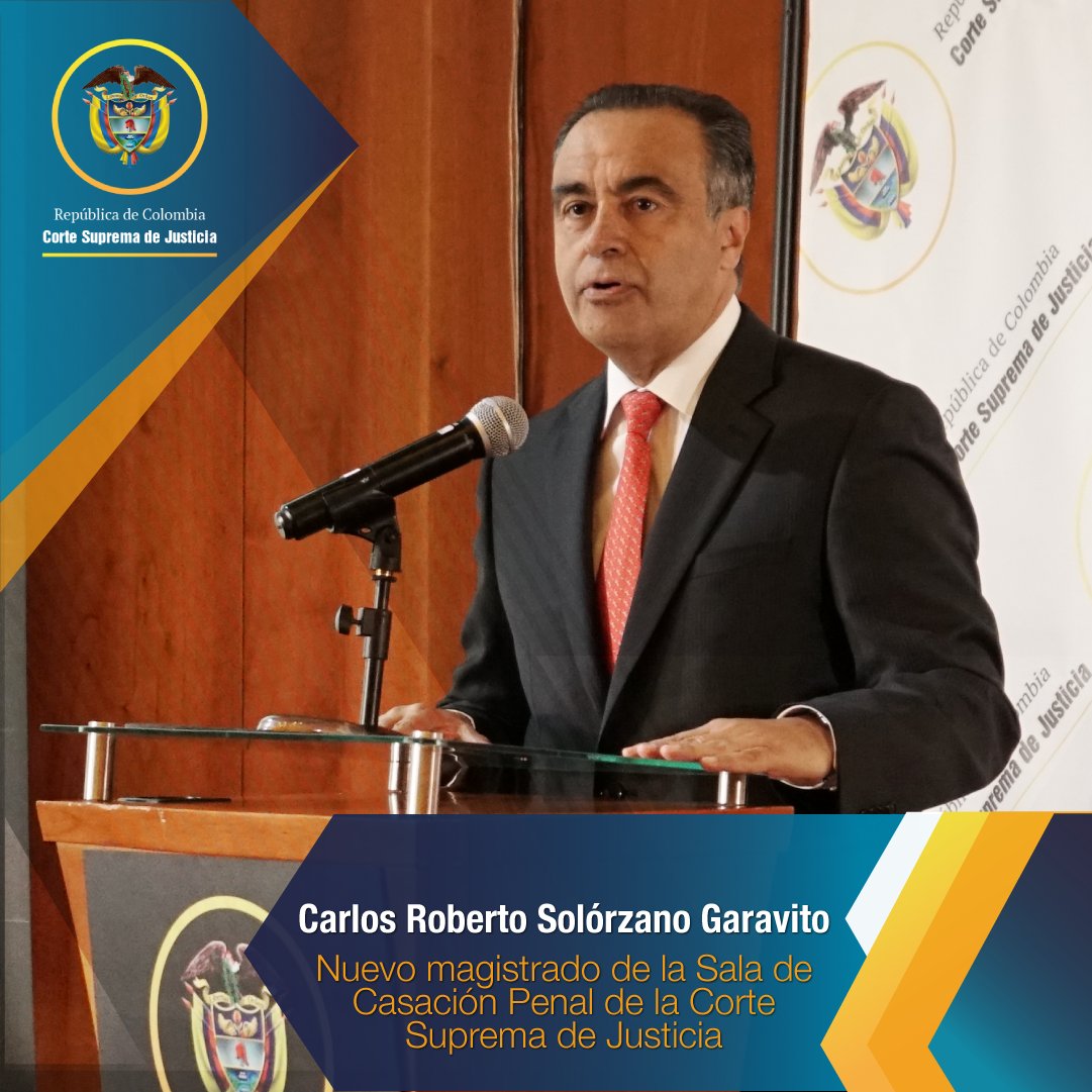 CorteSupremaJ's tweet photo. La #SalaPlena elige al jurista Carlos Roberto Solórzano Garavito como nuevo magistrado de la Sala de Casación Penal de la Corte Suprema de Justicia. 
Ver ➡️https://t.co/RsoiMFMA9O https://t.co/aowSNFlcd5