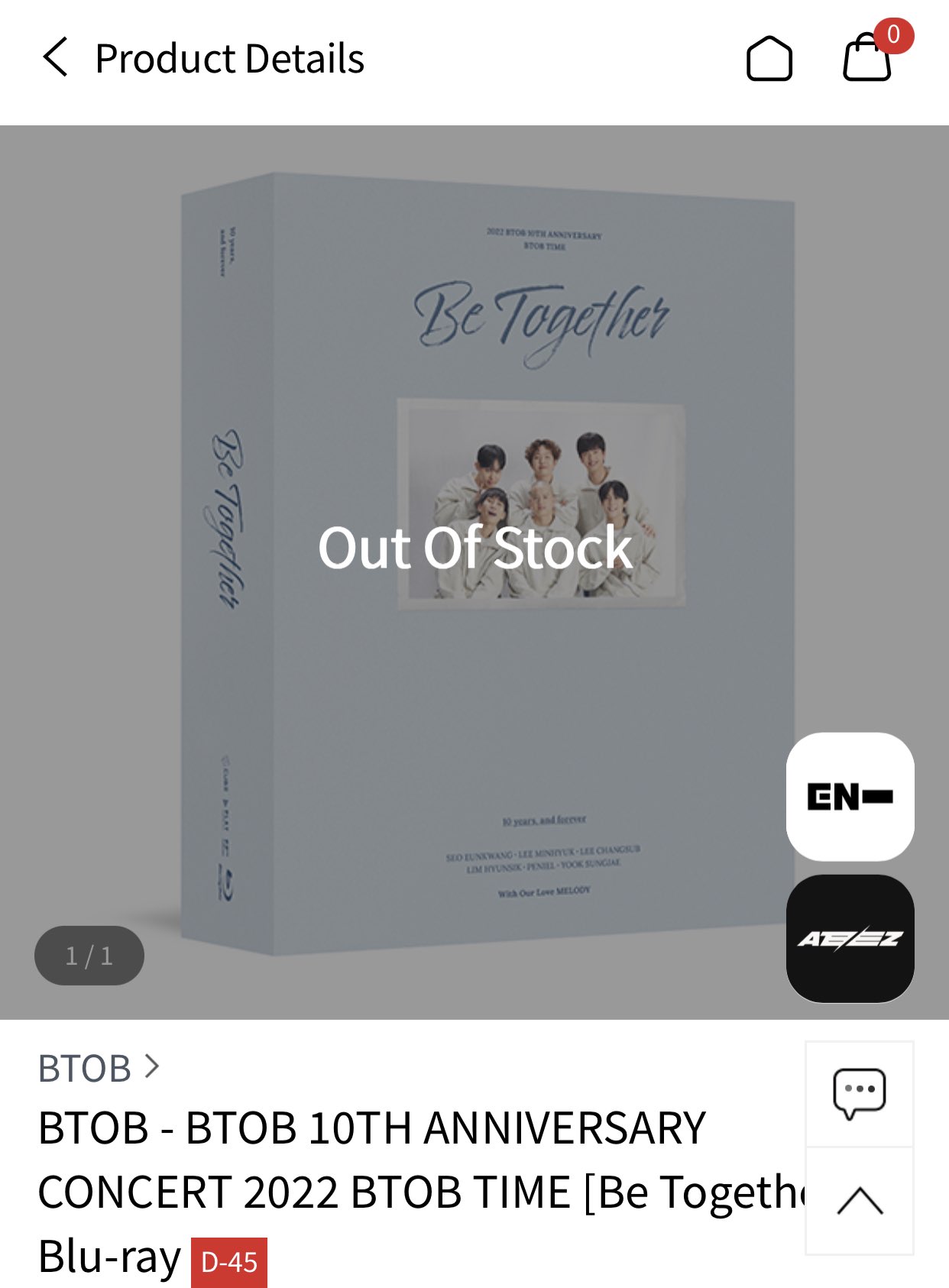 btob be together ブルーレイ　未開封 BTOB Be Together Blu-Ray（BTOB/ Be Together 未開封 Blu-ray）
