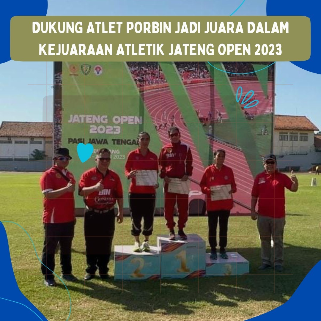 Jennife93282124's tweet photo. Dukung Atlet Probin Jadi Juara Dalam Kejuaraan Atletik Jateng 2023 https://t.co/bojkT66USI