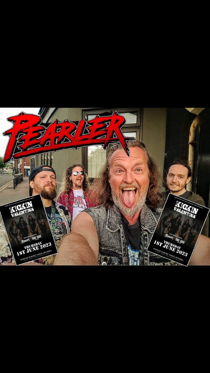 Pearler are back at <a href="/Hangar18MV/">Hangar 18 Music Venue / Nightclub</a> a week today with <a href="/KickinValentina/">Kickin Valentina</a>  and Yaki dah 

Get your tickets :  ticket247.co.uk/Event/Kickin-V…

#youknowwhenyouvehadone #pearler <a href="/stonerglam/">Michele Balbuena</a>