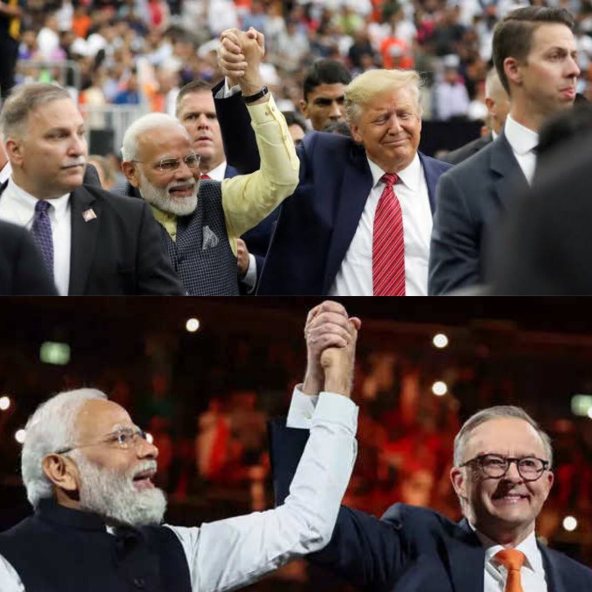 saawan27's tweet image. Do you find any similarity pattern ❓

#howdymodi
#modiistheboss