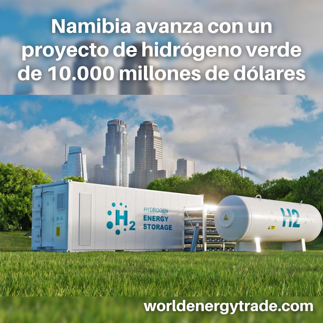 WorldEnergyWire's tweet photo. Se prevé que la planta entre en funcionamiento a finales de 2027 y produzca un millón de toneladas anuales de amoníaco verde https://t.co/oJQ01HA00X https://t.co/jn9yXZNrFb