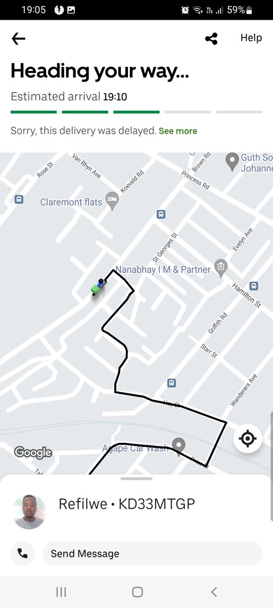 KalliganP's tweet photo. @ubereats why Is deliver taking so long , it's been more than 1 hour 45min https://t.co/7h0d4FOGJU