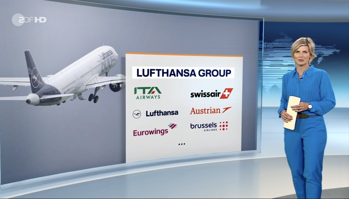 Nanana… liebes #ZDF die #Swissair gibt es schon über 20 Jahre nicht mehr 🤭 <a href="/ZDFheute/">ZDFheute</a> #Lufthansagroup #Swiss
