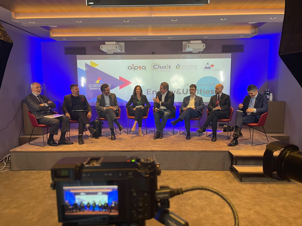 #securitysummit Energy &amp; Utilities. Oggi a Milano per parlare di #cybersecurity e non solo.
<a href="/Clusit/">Clusit</a> <a href="/AIPSA_italia/">AIPSA</a> <a href="/UTILITALIA/">Utilitalia</a>