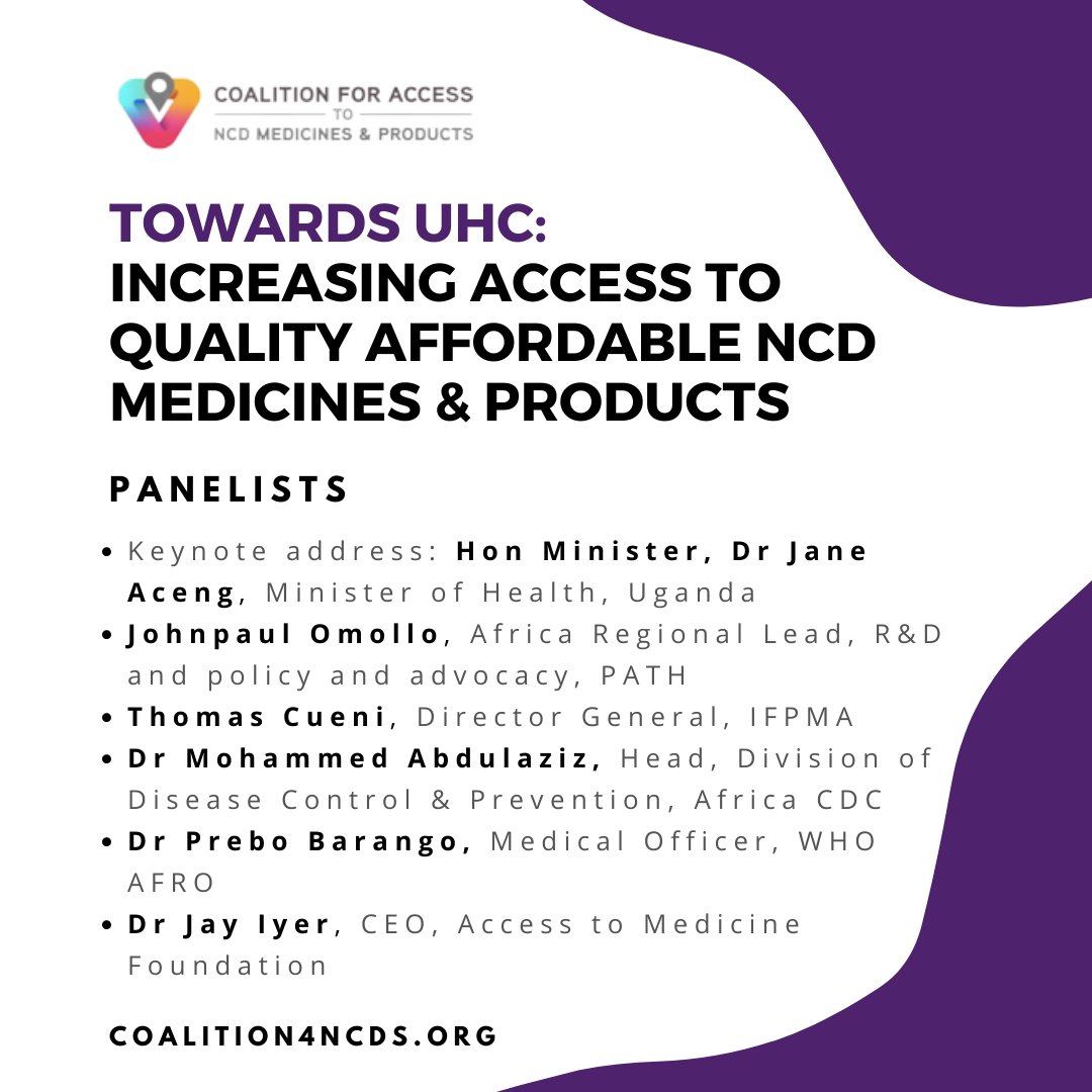 Coalition for Access to NCD Medicines and Products (@coalitionncd) on Twitter photo Incredible moments on the sidelines of #WHA76 as the Coalition convened for a great side event! Thank you to Hon. Minister <a href="/JaneRuth_Aceng/">Dr. Jane Ruth Aceng Ocero</a> for the keynote address and to our panelists for a discussion around increasing access to #NCD meds & products. Thanks to <a href="/IFPMA/">IFPMA</a> for hosting! Incredible moments on the sidelines of #WHA76 as the Coalition convened for a great side event! Thank you to Hon. Minister <a href="/JaneRuth_Aceng/">Dr. Jane Ruth Aceng Ocero</a> for the keynote address and to our panelists for a discussion around increasing access to #NCD meds & products. Thanks to <a href="/IFPMA/">IFPMA</a> for hosting!