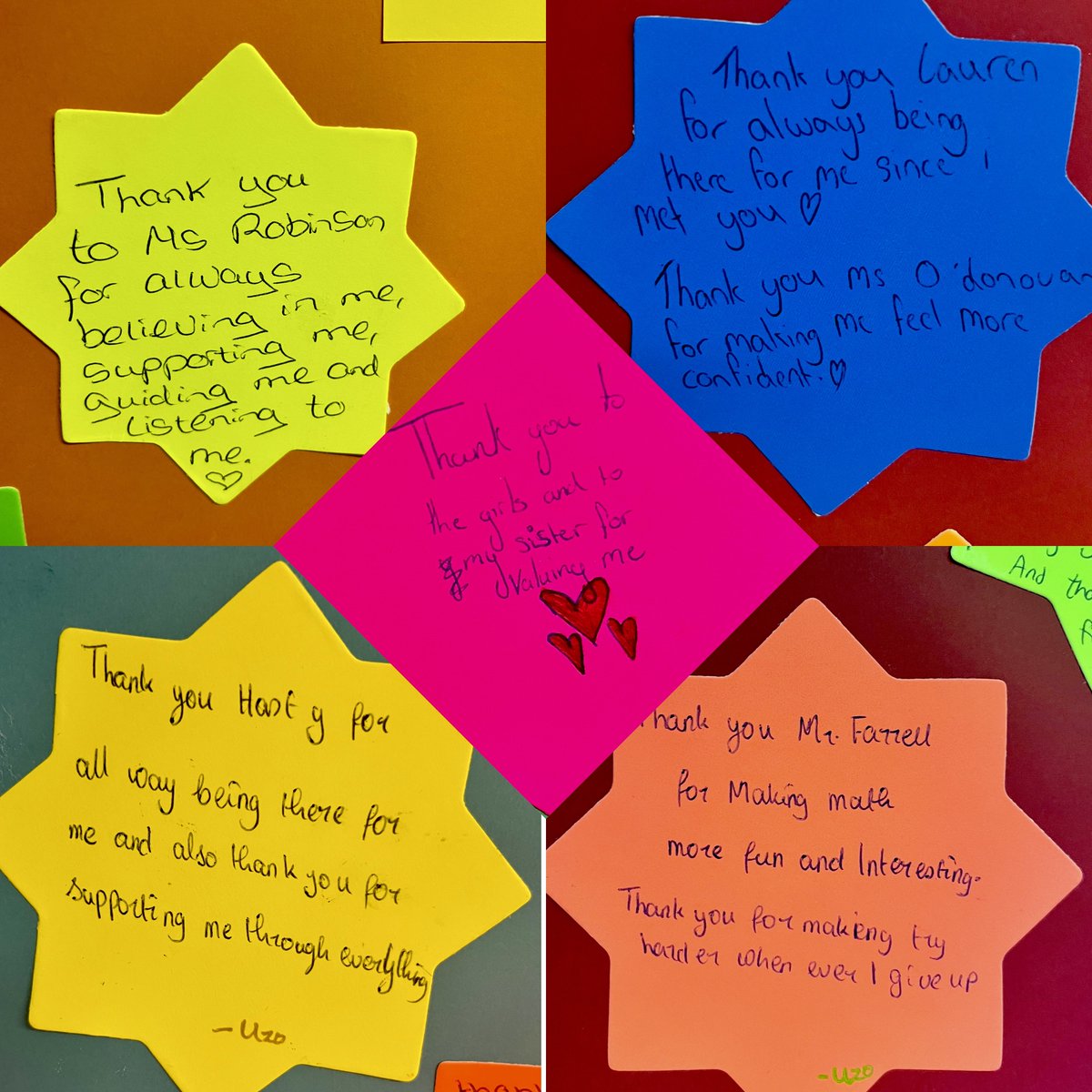 RathdaraCC's tweet photo. As 3rd Year students begin their final preparations, they were asked to reflect on the Core Value of Respect. They wrote a Thank You card to acknowledge how respect is exemplified in their relationships with other members of the school community. #ddletbethos #respect #Teamddletb https://t.co/uabyJd9D6a