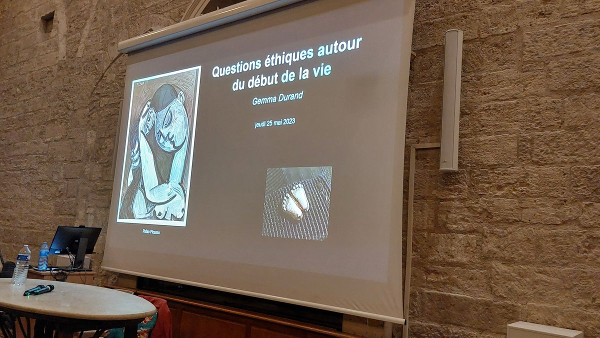 Ce soir c'est la conférence organisée par le DMG de Montpellier-Nîmes à la 
<a href="/FacultemedMPL/">Faculté de Médecine Montpellier-Nîmes</a> 

Notre invitée, le Dr Gemma Durand va nous parler des Questions Éthiques autour du début de la vie.