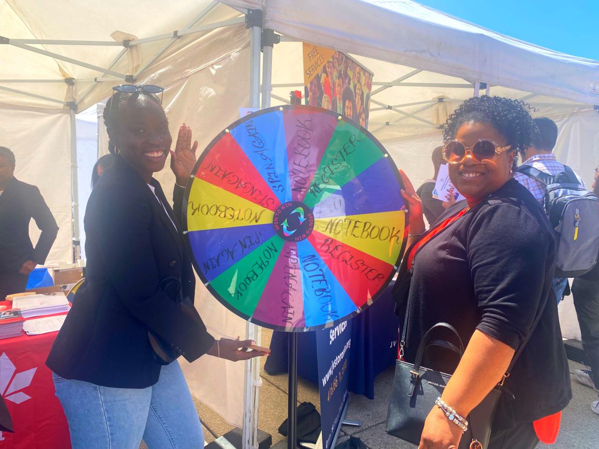 ACCESEmployment's tweet image. It's #CityofTO Toronto Newcomer Day!

Thank you all for joining us at our ACCES Booth.  We had many participants eager to learn more about ACCES' programs and services. We appreciate you coming out and celebrating with us!

#TONewcomerDay #strongcommunitiestogether