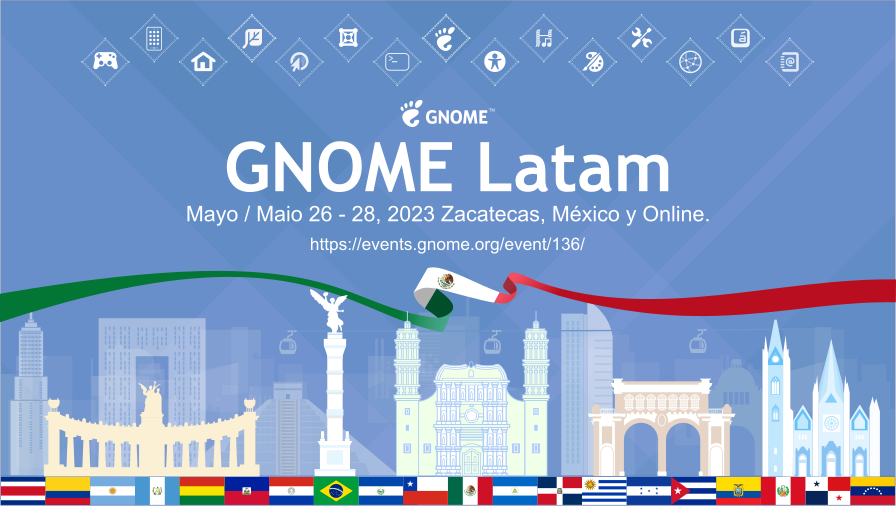 LPIConnect's tweet photo. Are you passionate about @GNOME and want to expand your #opensource network? Take part in #GNOMELatam, May 26 - 28th, in-person and online!

Don’t miss out on a #FOSS talk from #LPI Lead CSM @Baezz_  at the event.

Learn more and register: https://t.co/1hlCmtB9P3

#Linux #tech https://t.co/PIrJxbwZwW