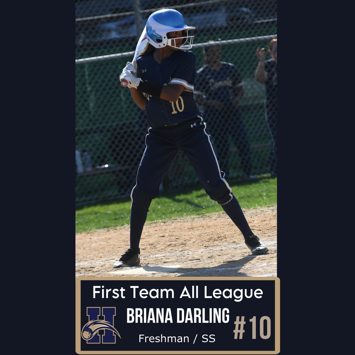 HHSSoftball8's tweet photo. Congrats @BrianaDarling08 Well Deserved #CometPride @GordonScooter @HackensackAthl1 https://t.co/5ncQtzgCLI