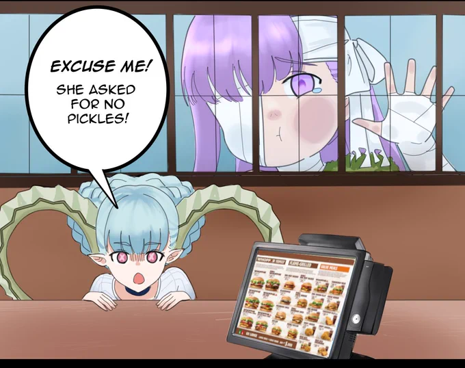 She hates Pickles! #FGO 😣🥒