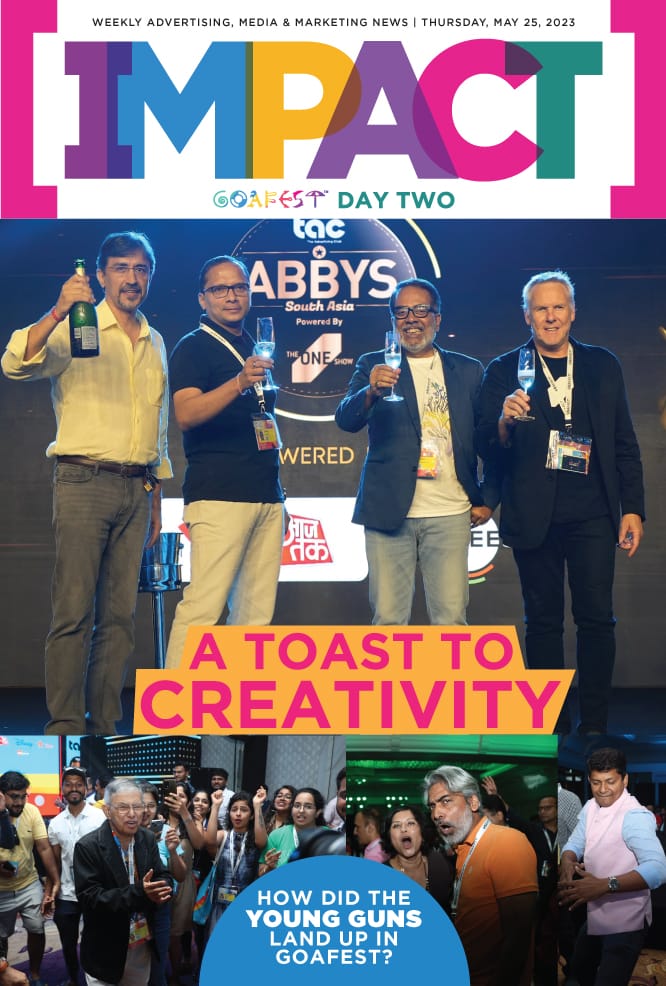 It just gets better! IMPACT’s special coverage from day 2 of Goafest 2023, find out if you are in there... impactonnet.com @TheAdClub_India @IAA_India @parthasinha @ranabarua @pk_prasanth @mohitjo @ajay_kakar @Sam_Balsara @ajitvarghese #IMPACTatGoafest
