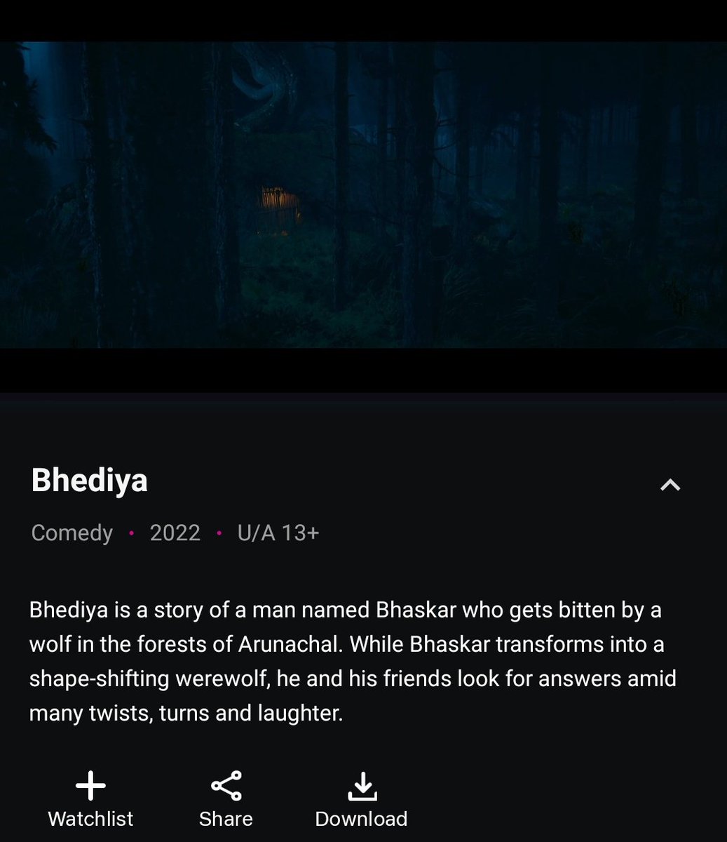 #Bhediya is now streaming for free on Jio Cinema!
