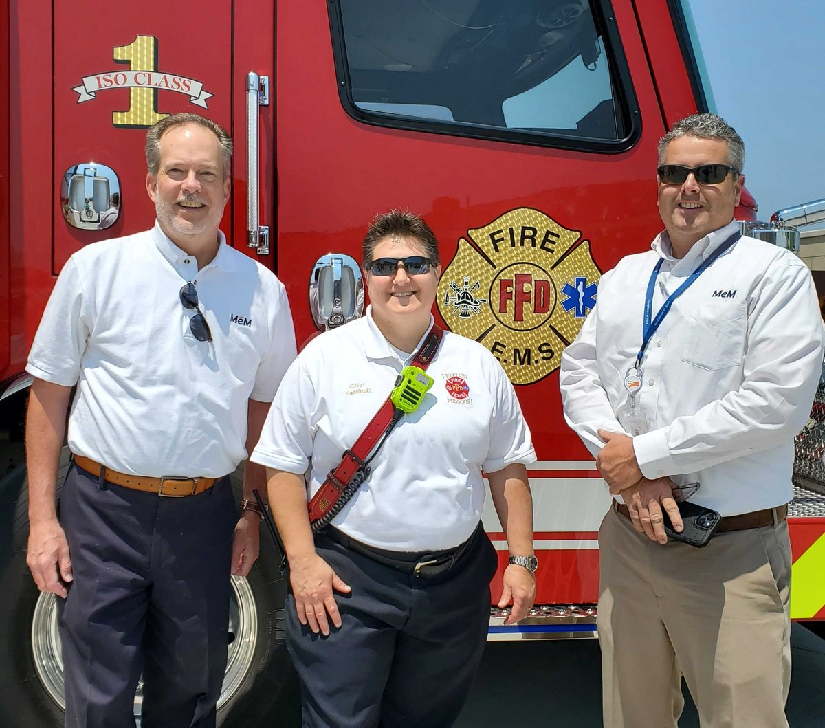 #TBT to the Fenton Fire Protection District Open House and Grand Opening. We've enjoyed partnering with this fire district as a policyholder for many years, and it was great to visit with them on their big day! #safety #workplacesafety #firesafety