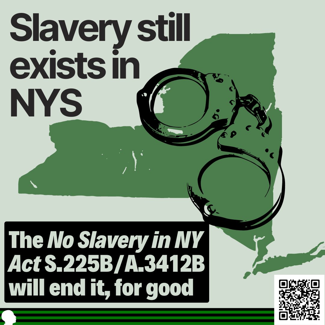 verainstitute's tweet photo. Join us in supporting the @13thForwardNY campaign &amp; calling on @AndreaSCousins &amp; @CarlHeastie to pass the #NoSlaveryinNY Act!

We believe in the inherent dignity of all human beings. No person, regardless of their incarceration status, should EVER be forced to work #13thForward! https://t.co/ybtA90L6R1