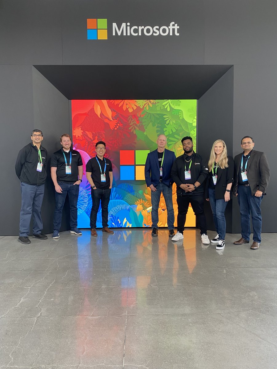 Striim's all-star team was at #MSBuild in Seattle this week, lining up demos and networking with Big Data peers. Accelerate time-to-insight with <a href="/striimteam/">Striim</a> 
hubs.la/Q01Rd8Y40

#dataengineering #analyticsengineering #Striim #BigData