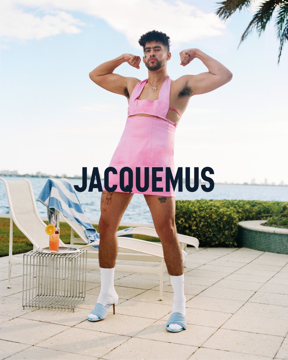 Big fan of how Bad Bunny incorporates female elements into his style