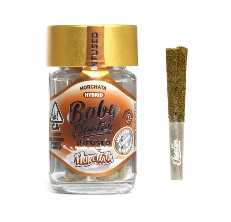 LocalsOnly_DMV's tweet photo. have you tried our ✨NEW✨ baby Jeeter pre-rolls? Available in strains #Horchata and #FireOG at all locations, Jeeter ranks as the #1 pre-roll in the world! Infused with liquid diamonds, covered in kief, and boasting 40+% THC, they’re sure to get you high af! https://t.co/ohdpJEG20K