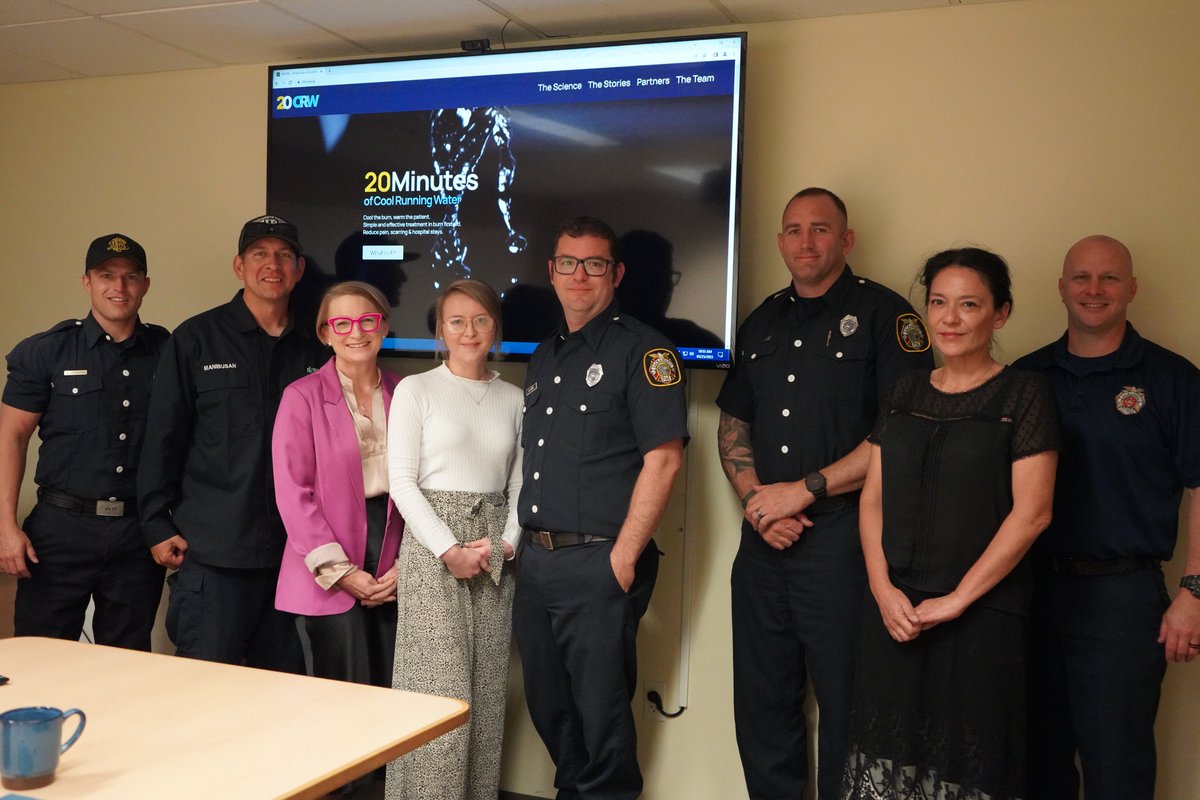 Researchers from Australia are in Sacramento to share some of their knowledge and best practices fo first aid for burns. 

They've found that using running water for 20 minutes, after a burn injury can help drastically reduce the severity of burns and the need for skin grafts.