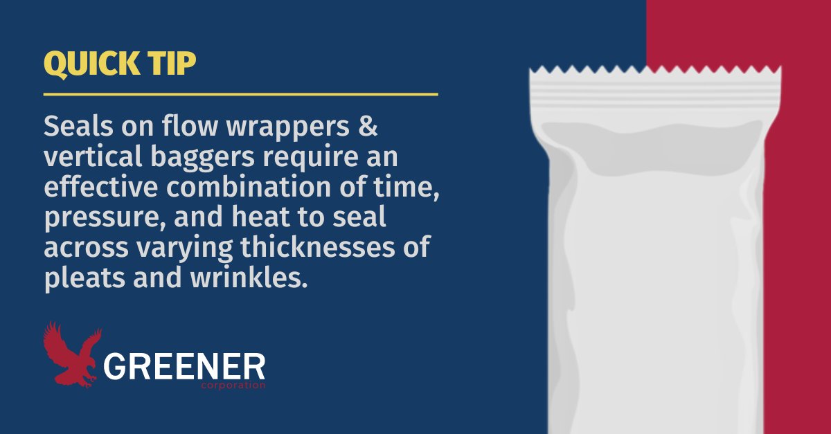 Pressure and heat, where utilized, are essential for creating effective and quality seals. Too little leaves seals open or leaking, and too much will spill, distort, or damage the seal.  Learn more: bit.ly/42i9jPz

#industrialpackaging #packagingsolutions