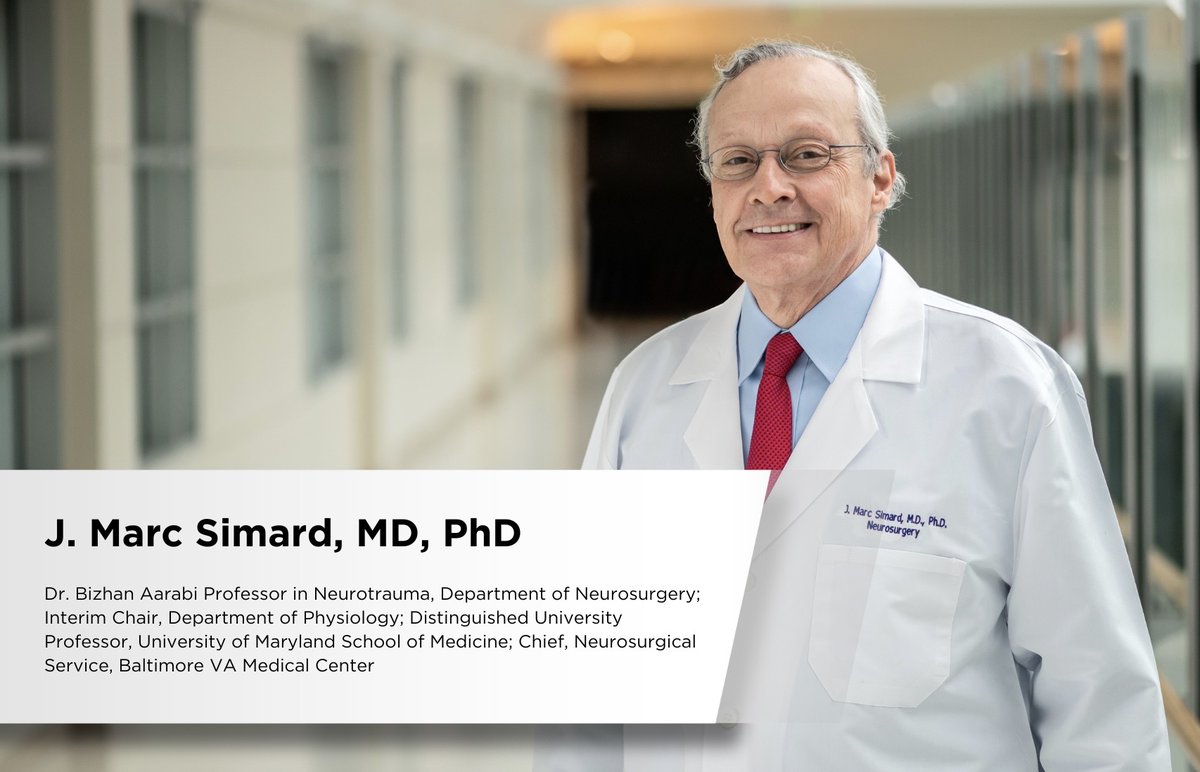 Amazing news! Our very own J Marc Simard, MD, PhD has been awarded by @UMmedschool the title of Distinguished University Professor! Congratulations Dr. Simard, this title is truly well-deserved! #Neurosurgery @umms @UMMC