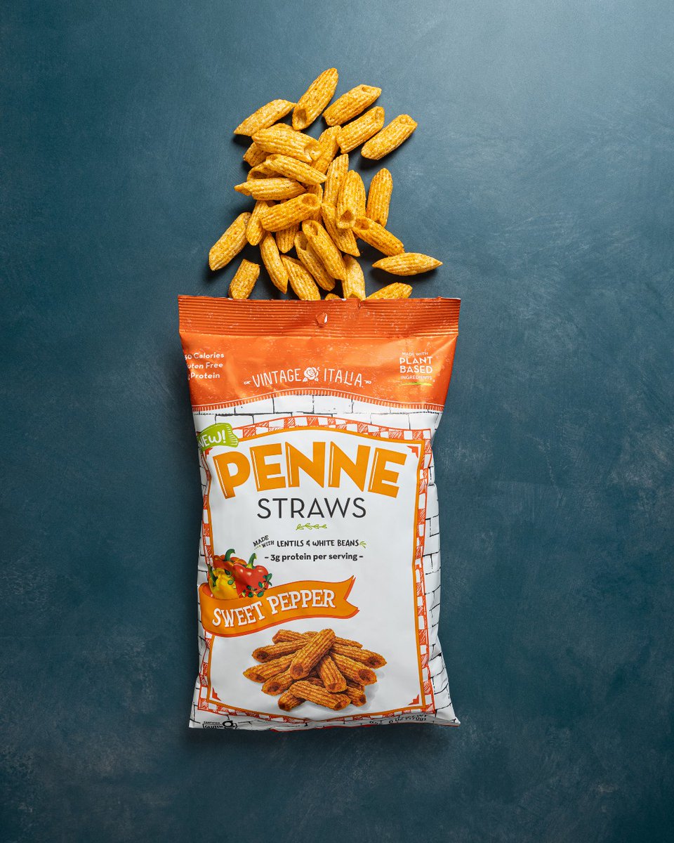 Oops, I guess we have to eat these. 🤷‍♂️ 

#pastasnacks #eatpastasnacks #pasta #healthysnack #snack #snackfood #pennestraws #GlutenFree #lentils #whitebean #snackattack #healthysnacking #penne #straws #sweetpepper #pepper