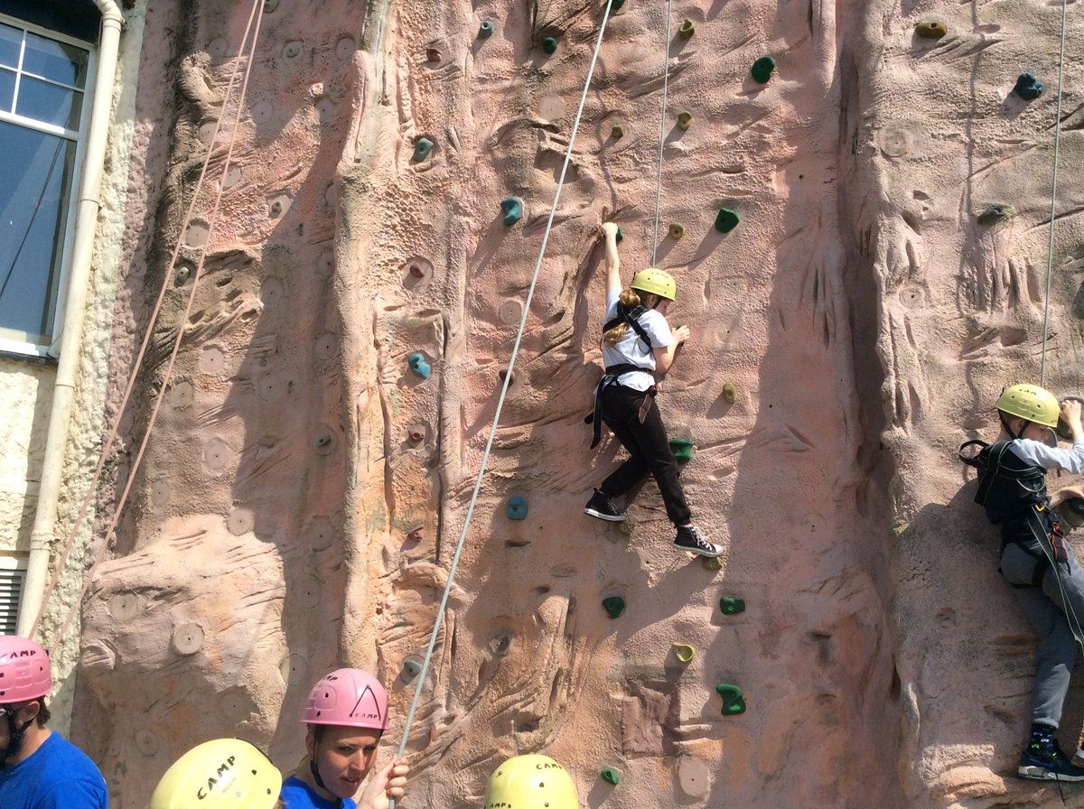 Then we moved on to the climbing walls where the children showed fabulous courage and resilience when facing their fears-warning, many tweets to follow!