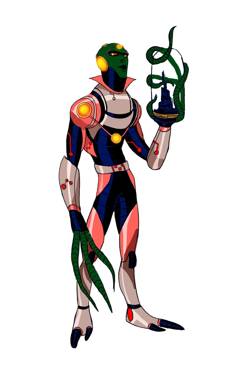 Because the of the news here’s an oldie brainiac design from my gallery
