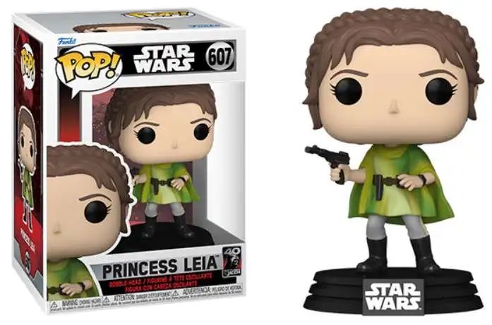 THEY HAVE A FUNKO OF LEIA FROM ROTJ??? I JUST GOT IT AT TARGET WHY DIDNT I KNOW THIS