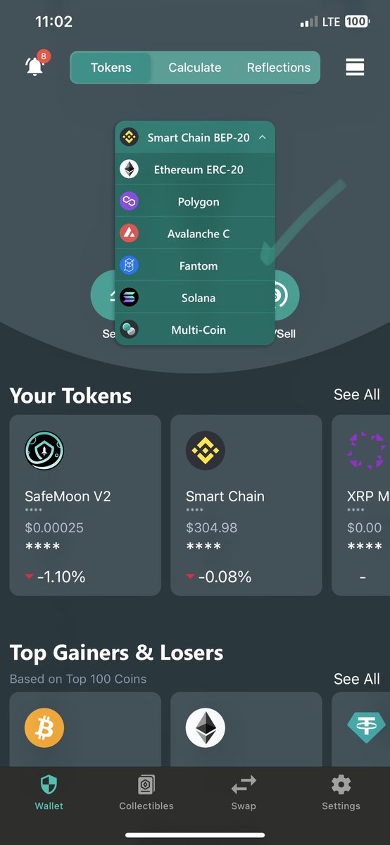 ANOTHER #SAFEMOONWALLET 
UPDATE WITH SUPPORT TO FANTOM CHAIN!
#SAFEMOON ON 🔥🔥🔥