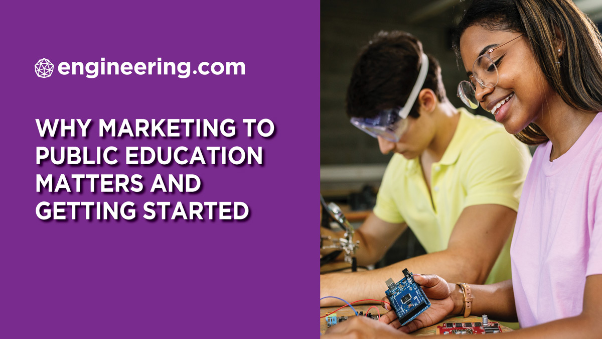 MarketingToENG's tweet photo. https://t.co/P3HoGHPXh9 
Learn why marketing to public educational institutions with STEM programs is so important for our future. Major companies understand that it's more than just business. #STEM #TechnologyMarketing #Education https://t.co/4fAlKe2Fbi