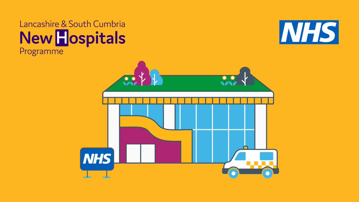 NEWS: Local NHS welcomes government announcement of national funding, paving the way for new hospital facilities in Lancashire and South Cumbria

📝 Read more on our website here: newhospitals.info/funding

<a href="/UHMBT/">MorecambeBayNHSTrust</a> <a href="/LancsHospitals/">Chorley & Royal Preston</a> <a href="/LSCICB/">Lancashire and South Cumbria ICB</a>