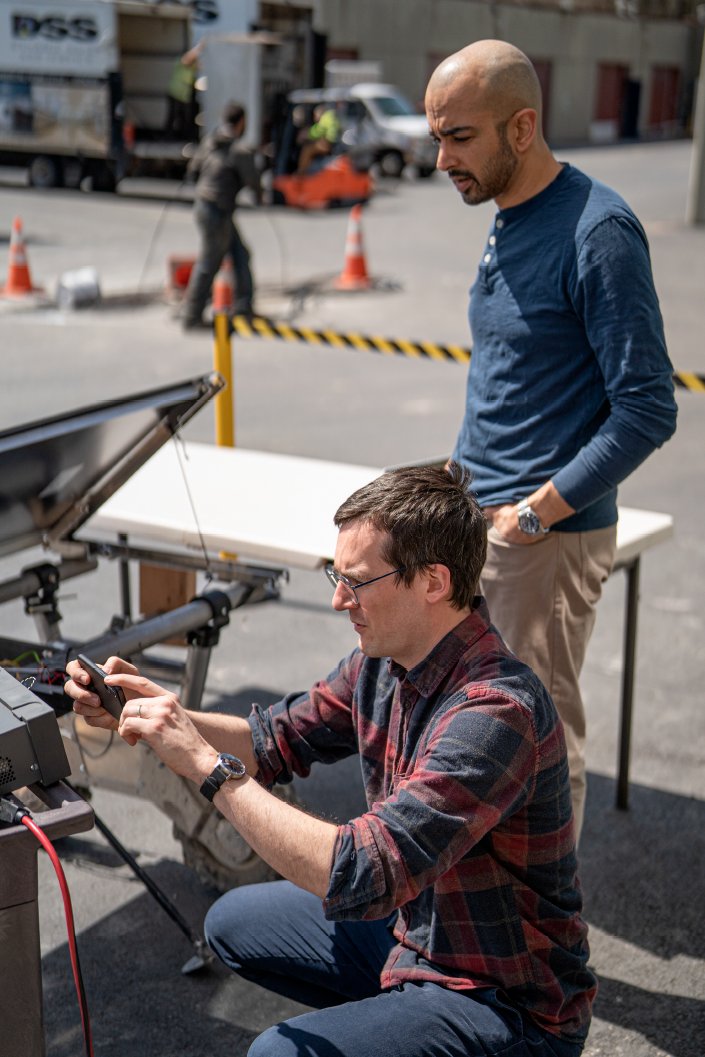 A look behind the curtain. 👀 Our engineers are working hard to bring you ground-breaking tech. Get ready for a chemical-free future, launching soon! #launchingsoon #nochemicals #agtech Photo credit: Frank Wurden at photondreams.com