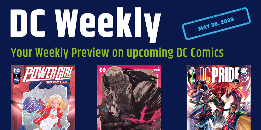 DC WEEKLY!
DC Comics available on May 30, 2023
comixnow.com/2023/05/25/dc-… 

#DCWeekly  #DCWeekly  #May30 #DCComics #NewDCDay #Comics #ComixNOW