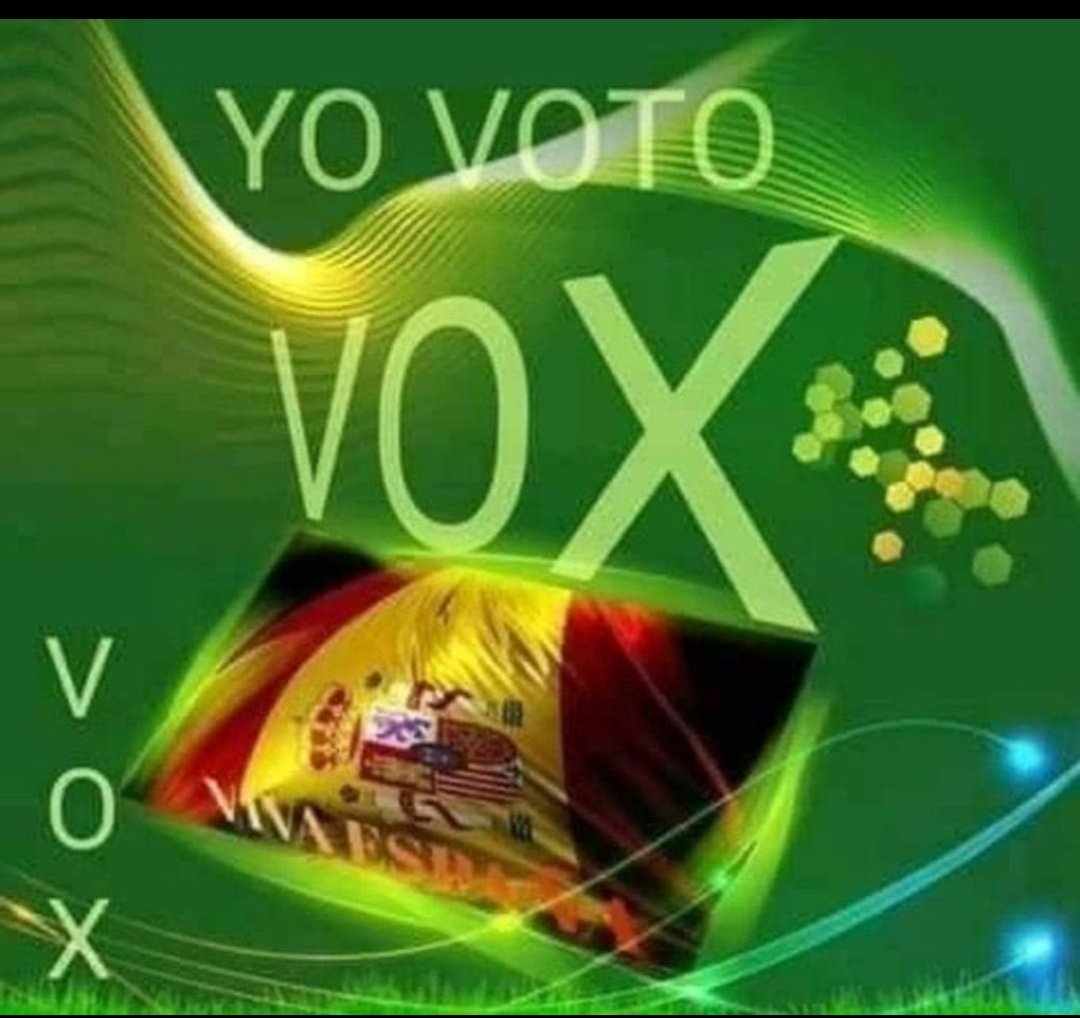 @Ortega_Smith @Ortega_Smith lo siento, pero no te puedo votar, vivo en una localidad de Madrid😭
Masegosa es genial, natural, claro y no se corta un pelo.
@vox_es 
#SoloQuedaVox
#TeamVox
#CuidaLoTuyo
#YoVotoVox
#28DeMayo
#YoConRocioMonasterio
#HayQueEcharlos