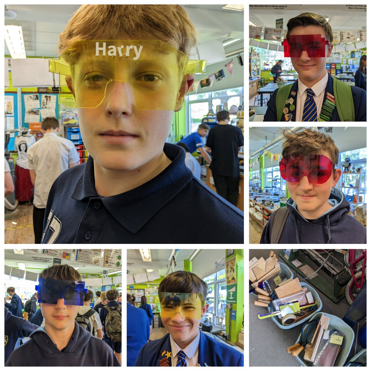 Amanda Moffat (@MrsMoffatDT) on Twitter photo 2023-05-25 18:09:32 Y10 @AldermanHigh learned about Polymers: sorting plastic materials using @RedfernElec DataLive measuring electrostatic charge; using anthropometrics to design novelty glasses; cutting acrylic using coping saws, line bending, jigs & applying personalised vinyl lettering!😎👍 Y10 @AldermanHigh learned about Polymers: sorting plastic materials using @RedfernElec DataLive measuring electrostatic charge; using anthropometrics to design novelty glasses; cutting acrylic using coping saws, line bending, jigs & applying personalised vinyl lettering!😎👍