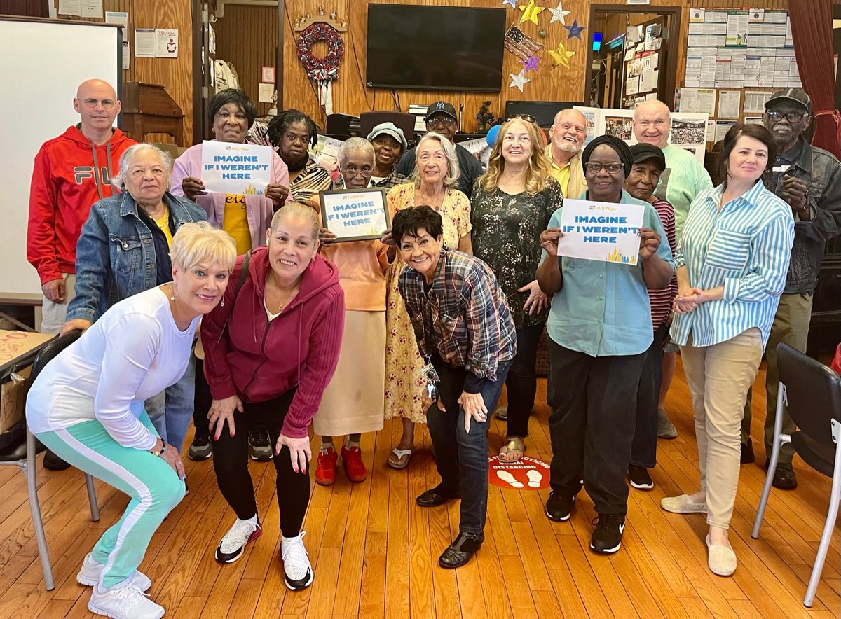 The Catholic Charities Seaside Older Adult Center in #Queens is advocating for #COLA! #CCBQ #JustPay #bethesolution #DayWithoutHumanServices @HSC_NY