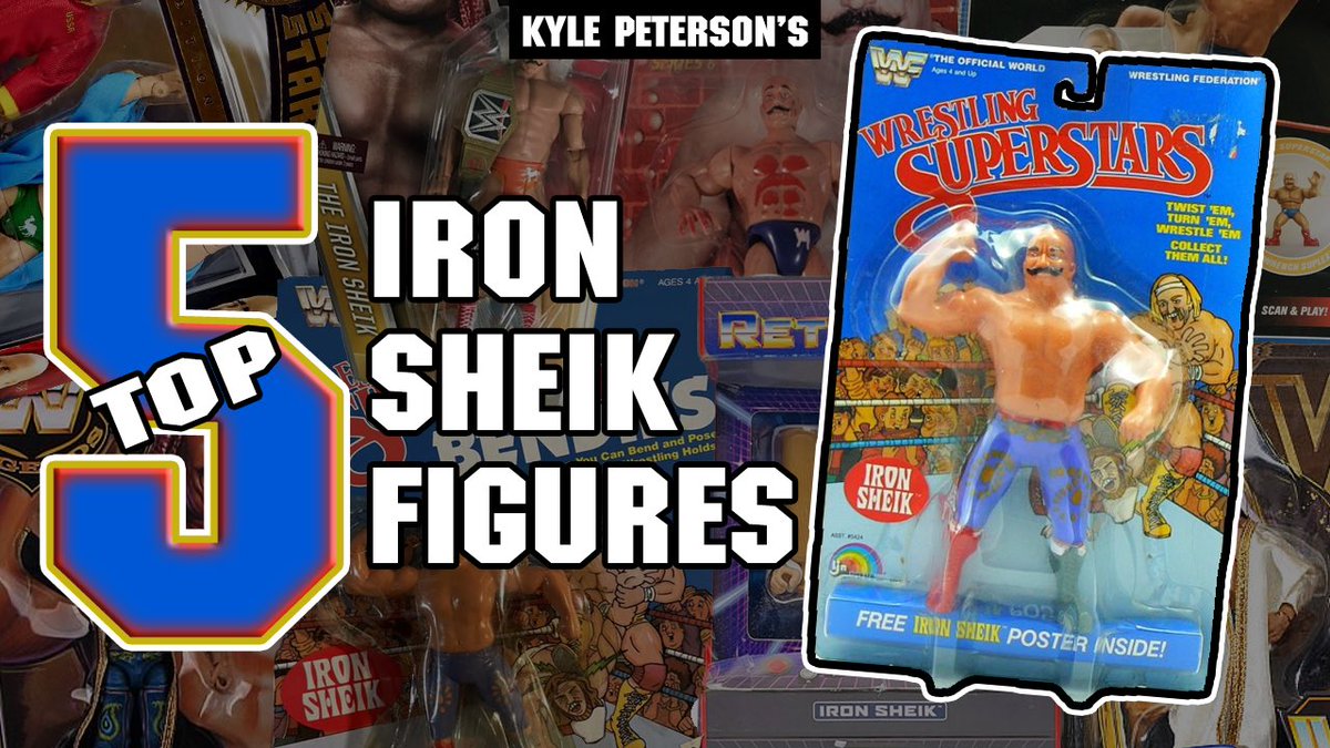 The Kyle Peterson Top 5 Iron Sheik Figures of All Time! youtu.be/7apIlb5x4oI #ironsheik #toys #toy #actionfigures #wrestling #ljn #hasbro #mattel #jakks #classicsuperstars #wwwf #wwf #aew #nwa #wcw #ecw #wrestlingfigs #countdown #scratchthatfigureitch #wrestlingfigures #sheik