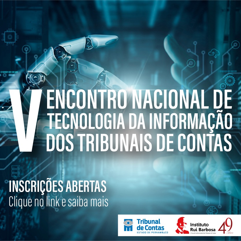 Instituto Rui Barbosa (@irbcontasorg) on Twitter photo 🌐 O IRB e o <a href="/tcepe/">TCE-PE</a> irão realizar o V Encontro Técnico de Tecnologia da Informação dos Tribunais de Contas do Brasil, nos dias 15 e 16 de junho de 2023, na cidade do Recife.
🔗Acesse mais informações no hotsite do evento: express.adobe.com/page/kEEJnBhPV… 🌐 O IRB e o <a href="/tcepe/">TCE-PE</a> irão realizar o V Encontro Técnico de Tecnologia da Informação dos Tribunais de Contas do Brasil, nos dias 15 e 16 de junho de 2023, na cidade do Recife.
🔗Acesse mais informações no hotsite do evento: express.adobe.com/page/kEEJnBhPV…