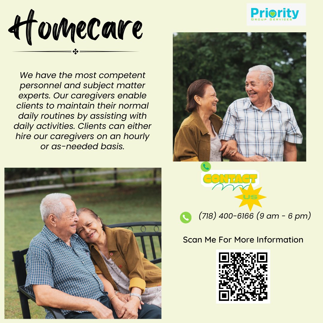 priority_nj's tweet photo. Why choose us? Look no future then Priority Groups Services. Contact us at (718) 400-6166 or email prioritycareshome@gmail.com. Trust #PriorityGroupServicesNJ for compassionate and expert eldercare.  #prioritygroupsnj #PGNJ #homecare #eldercare https://t.co/1v03z3gdFy