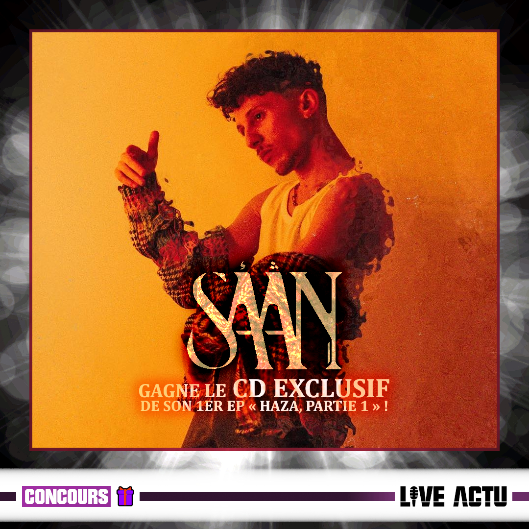 🎁 #Concours

5 CD exclusifs du nouvel EP de <a href="/Saan_off/">SAAN</a> sont mis en jeu sur notre insta 🔥🙌 Tente de remporter le tien dès maintenant 😊

🔹 Pour participer 👉 instagram.com/p/CsrPDRnrjQn/