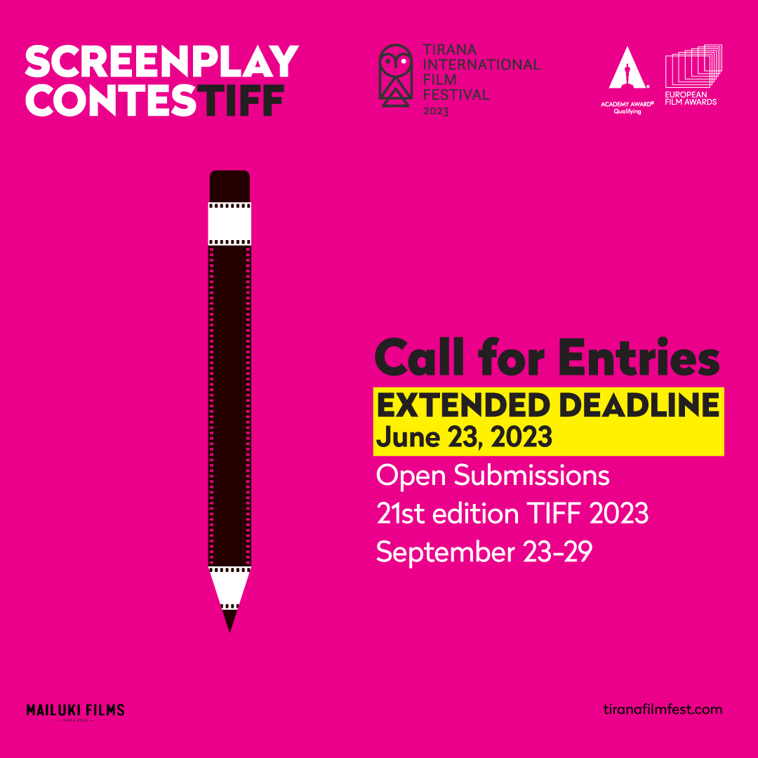 Screenplay ContesTIFF consists in the application of original live-action and animated short film scripts or other short form scripts of all genres (max. 20 pages) through the <a href="/Filmfreeway/">FilmFreeway</a> online platform. tiranafilmfest.com