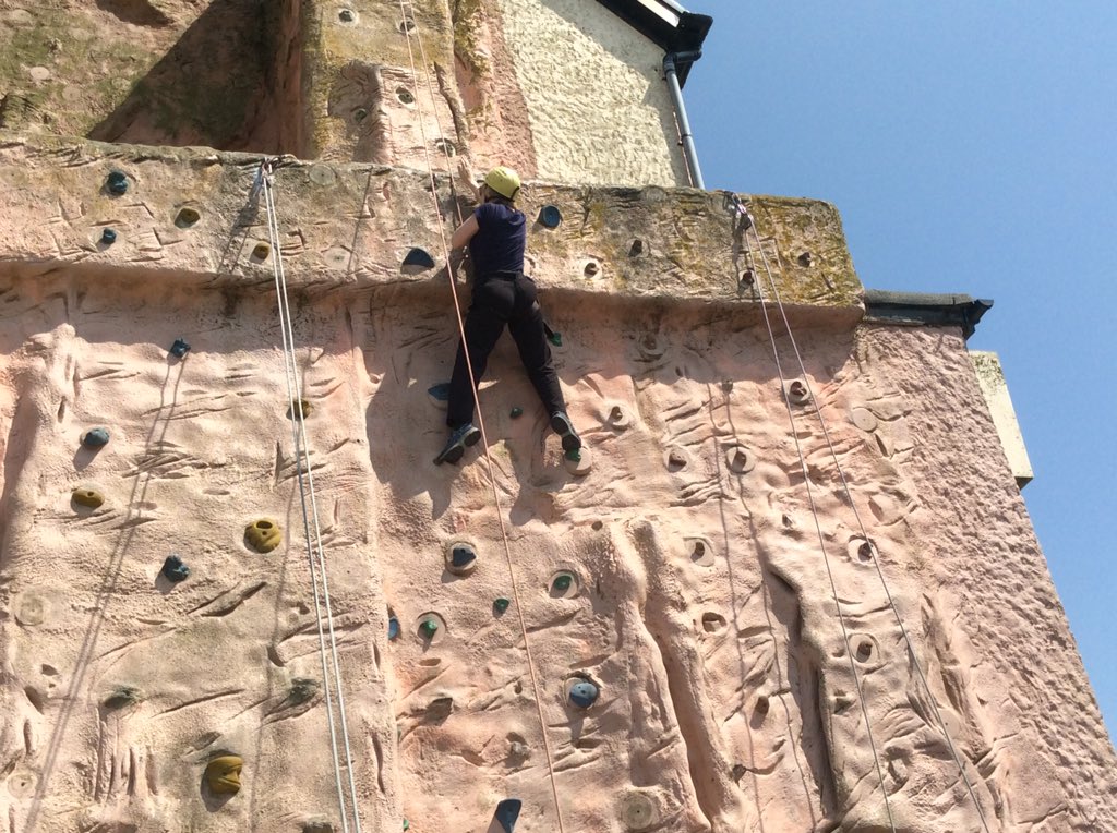 And even Mrs Black managed a climb!