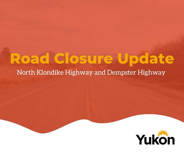 🟢 The Dempster Highway has reopened to single-lane traffic.

🔴 The North Klondike Highway remains closed.

Read more: 
bit.ly/435h784