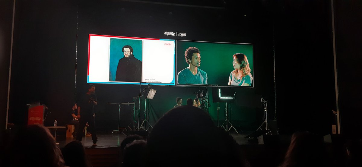 nandafforte's tweet photo. @AlziroBarbosa diretor de fotografia demonstrando a importância das cores na construção da atmosfera do filme e sobre a importância do trabalho em conjunto com a direção de arte para um trabalho ainda mais alinhado.
#filmecon
#audiovisual https://t.co/ODcvwtO15f
