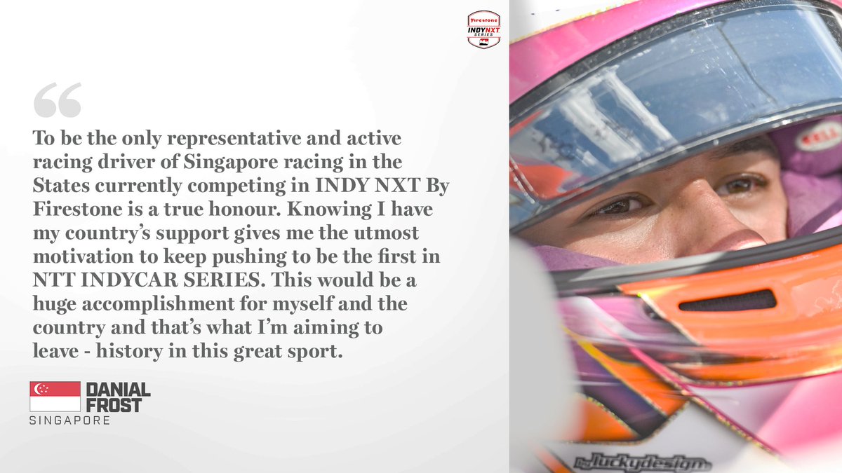 IndyCar's tweet image. It's time to celebrate Asian American &amp;amp; Pacific Islander Heritage Month.

@TakumaSatoRacer, @Danial_Frost and @Enaammotorsport share what it means to represent their heritage in #INDYCAR and #INDYNXT.